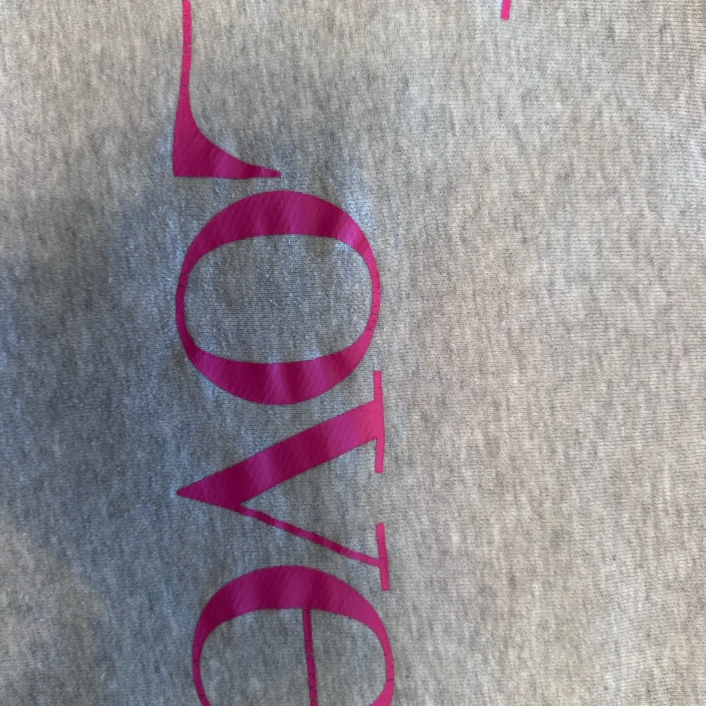 JCrew Women Love Sweatshirt Grey/Pink XS - Picture 5 of 10